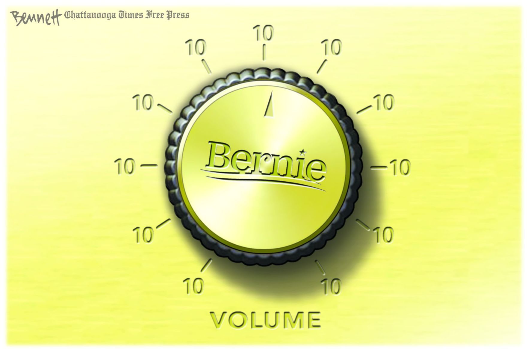 Bennett editorial cartoon